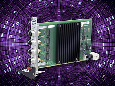 Foto G211X - Cuatro canales Gigabit Ethernet sobre M12-X y CompactPCI Serial.